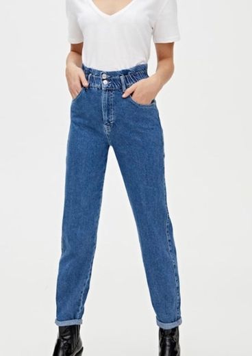 Jeans slouchy goma cintura - PULL&BEAR