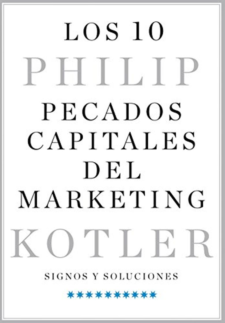 Book Los 10 pecados capitales del marketing: Signos y soluciones