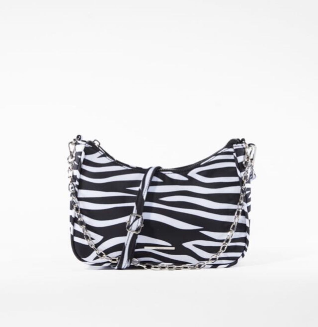 Fashion bolso zebra de hombro