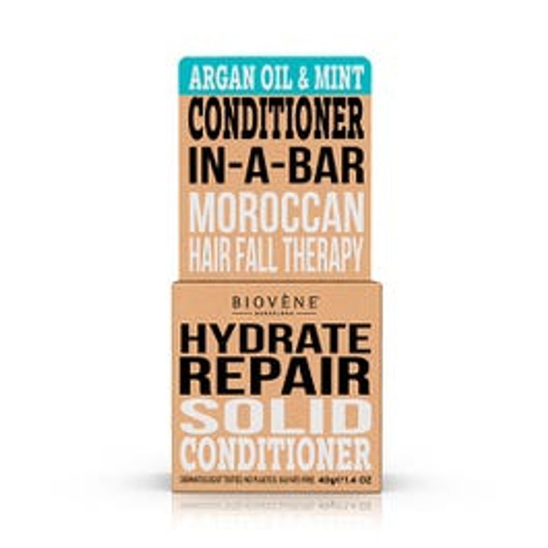 Hydrate Repair Solid Conditioner Argan Oil & Mint BIOVENE 
