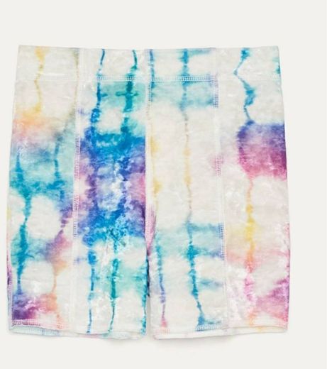 Short ciclista tie dye 