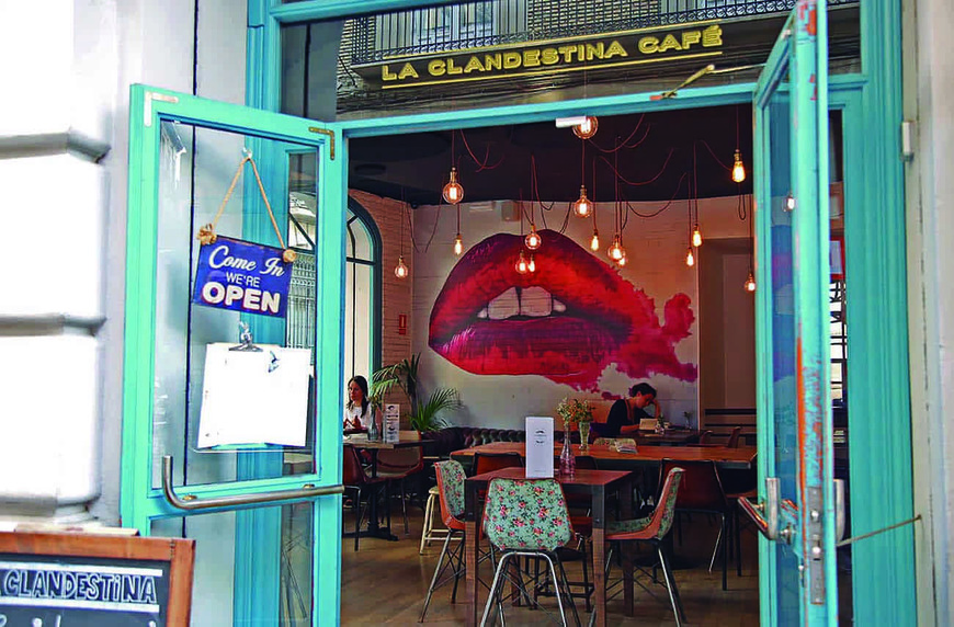 Restaurantes La Clandestina Cafe