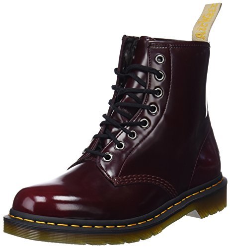 Moda Dr. Martens Vegan 1460, Botas Clasicas Unisex Adulto, Rojo