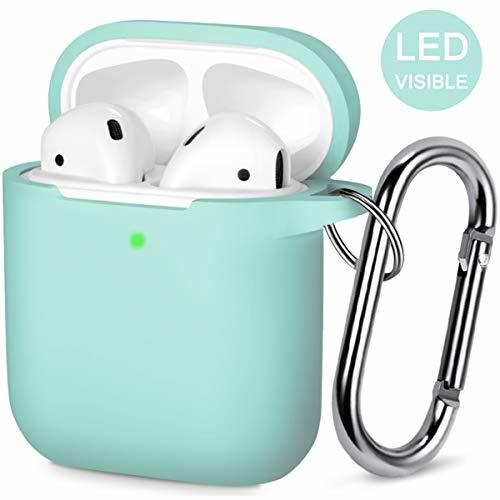 Electronic HUMENN Funda AirPods Compatible con Apple AirPods 1 & 2