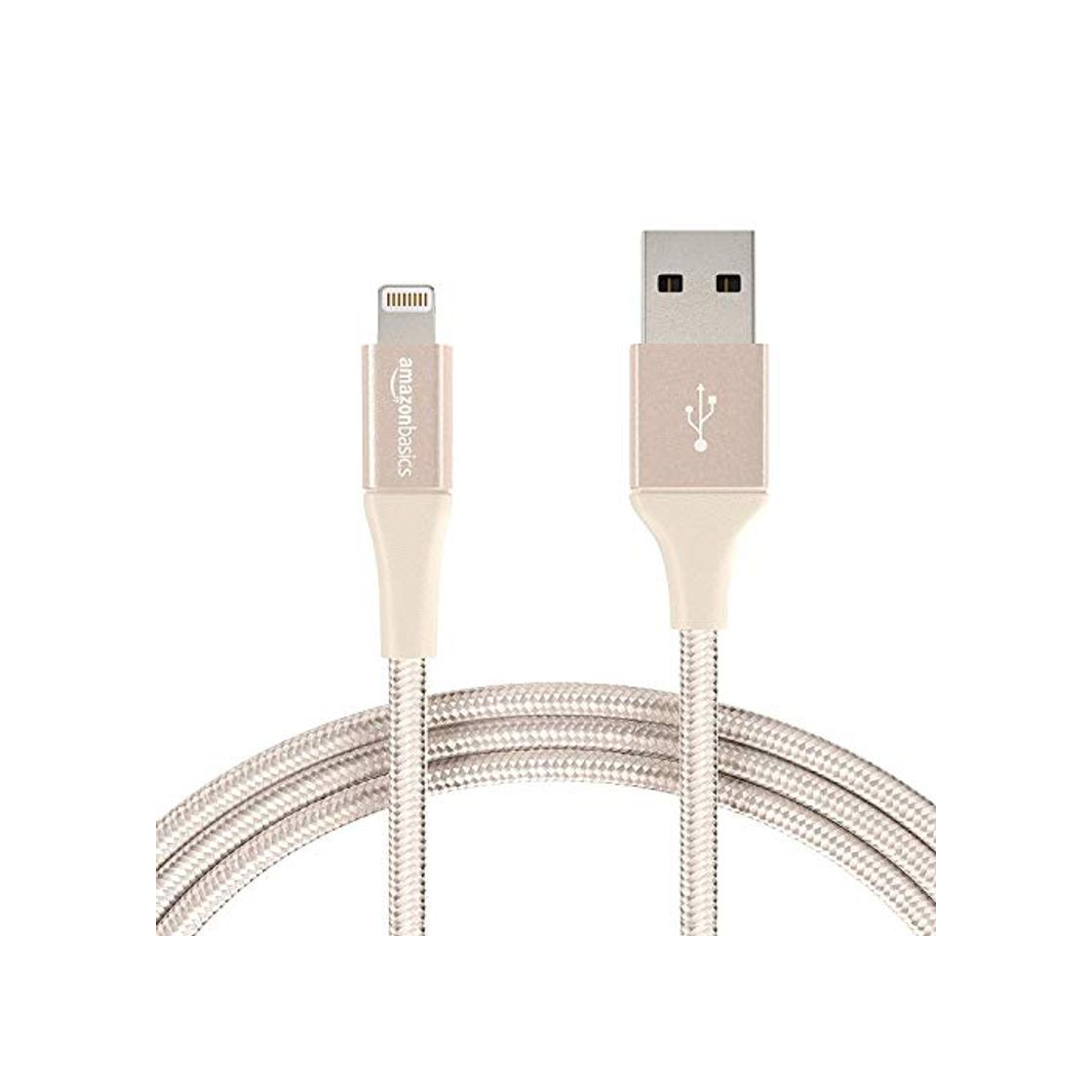 Producto AmazonBasics – Cable de nailon con trenzado doble