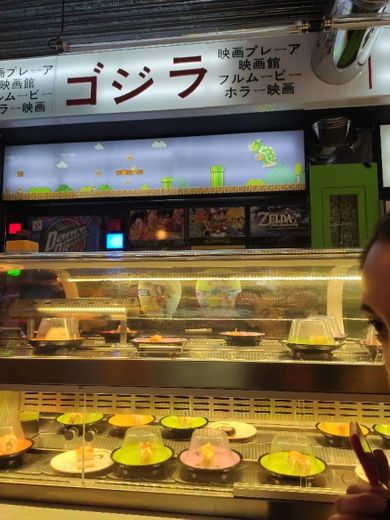 Running Sushi in Osaka