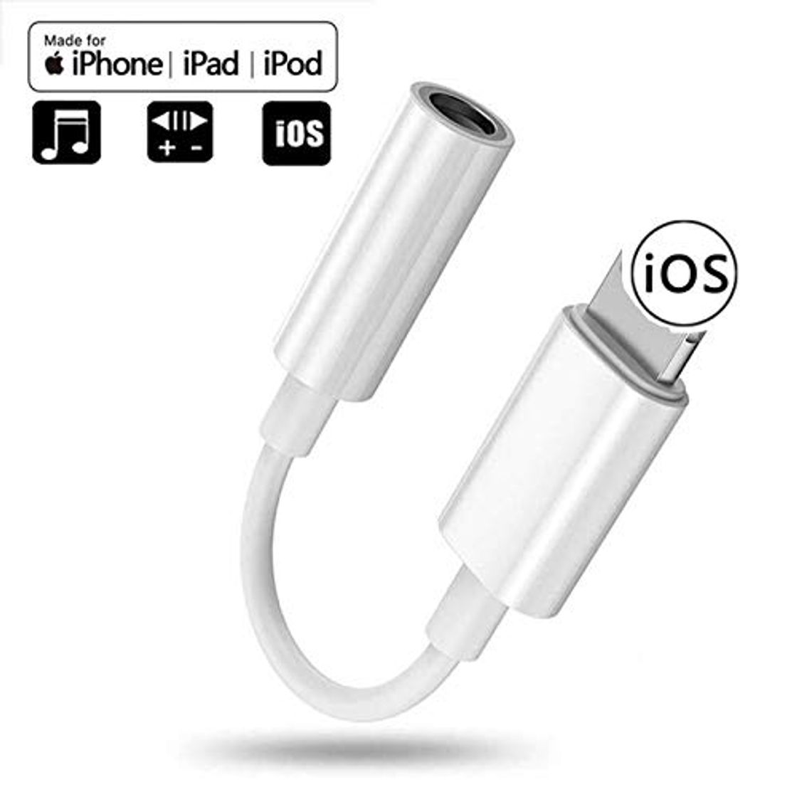 Productos Adaptador de iPhone Adaptador Jack de 3