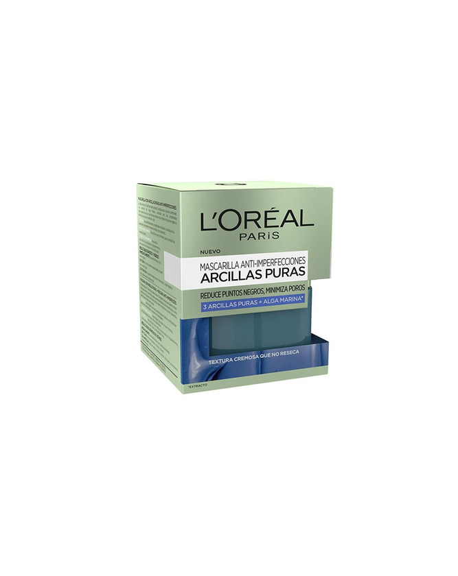 Social L'Oréal Paris máscarilla Antiimperfecciones con alga marina