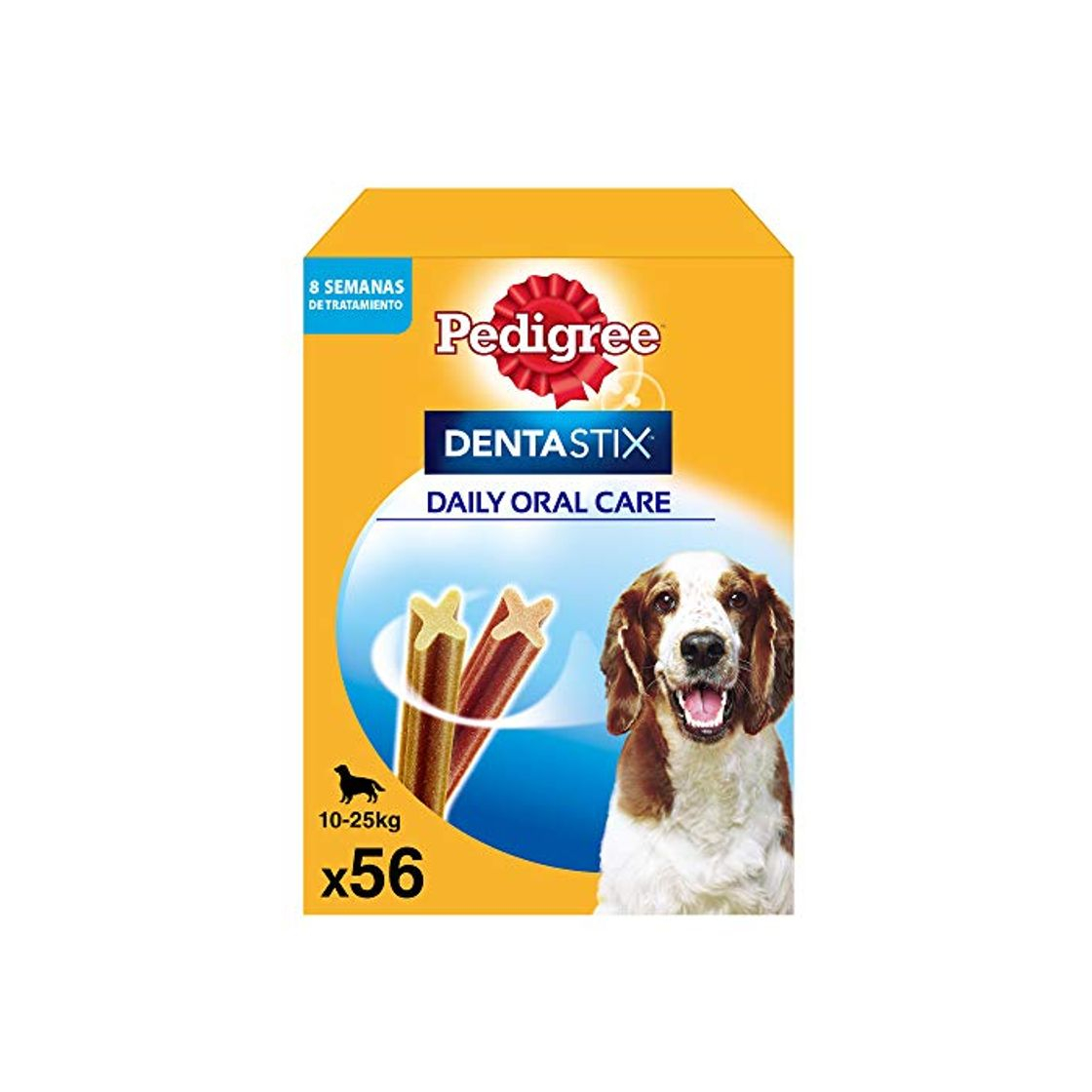 Pedigree Pack de 56 Dentastix de uso diario para la limpieza dental