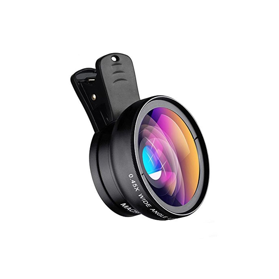 Producto Apexel Universal Phone Cameras Lens Kit 0.45X Lente Gran Angular 140 °