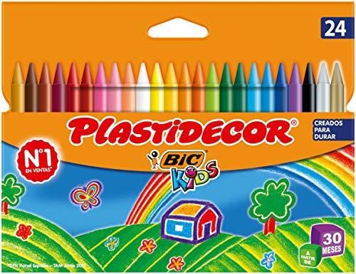 BIC Kids Plastidecor- Blíster de 24 unidades