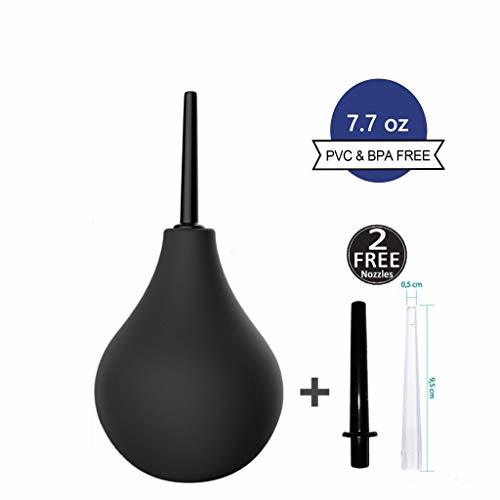 Social Meiruier 225ml Anal enema medico Silicone y anal lavado Anti-reflux Enema vaginal