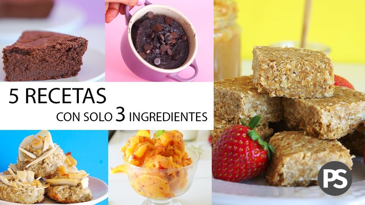 Social 5 RECETAS SALUDABLES con solo 3 INGREDIENTES cada una ...