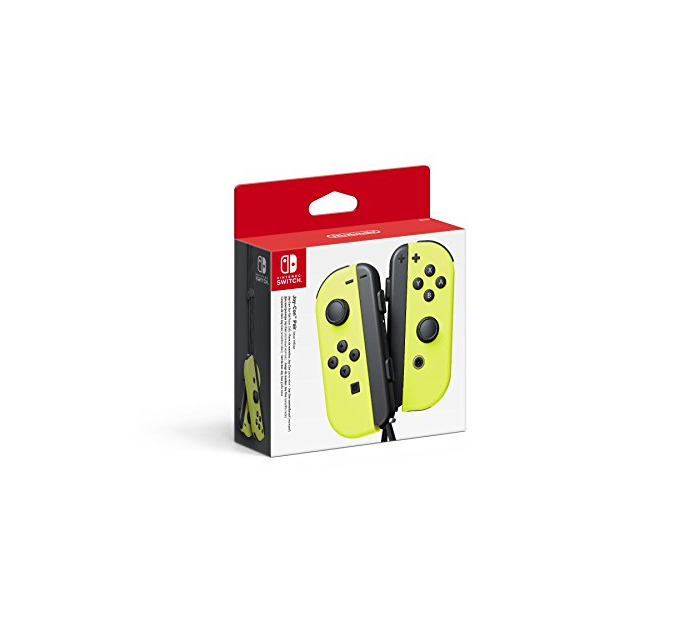 Electrónica Nintendo - Set De Dos Mandos Joy-Con Izquierda Y Derecha, Color Amarillo