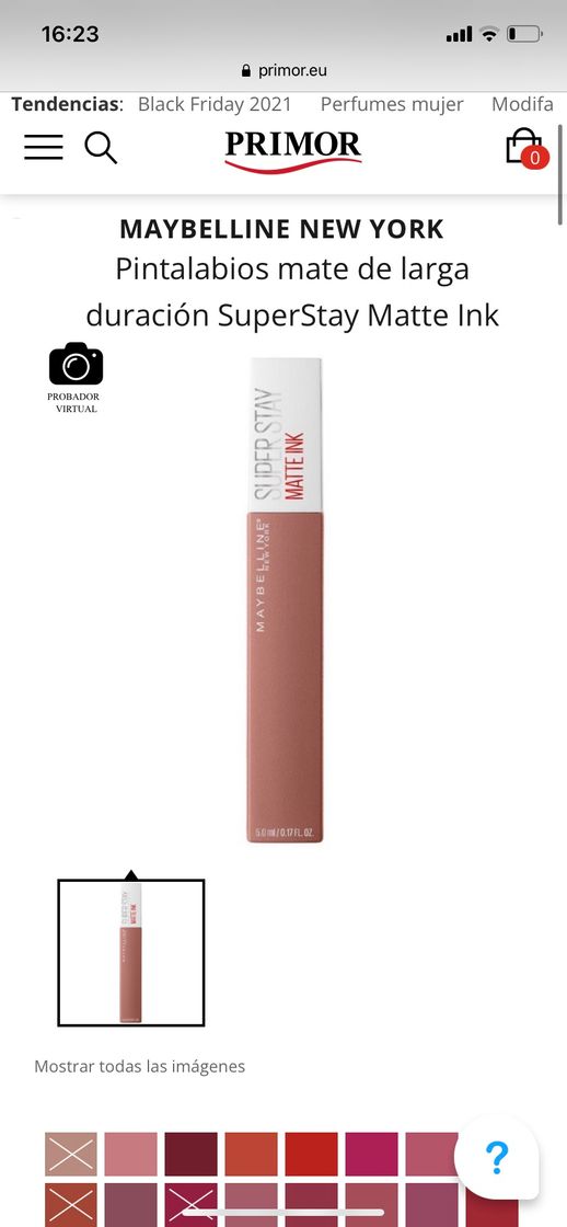 Products Maybelline New York Superstay Matte Ink Pintalabios