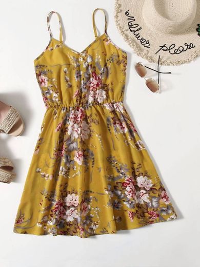 Ocasional floral dress 💜