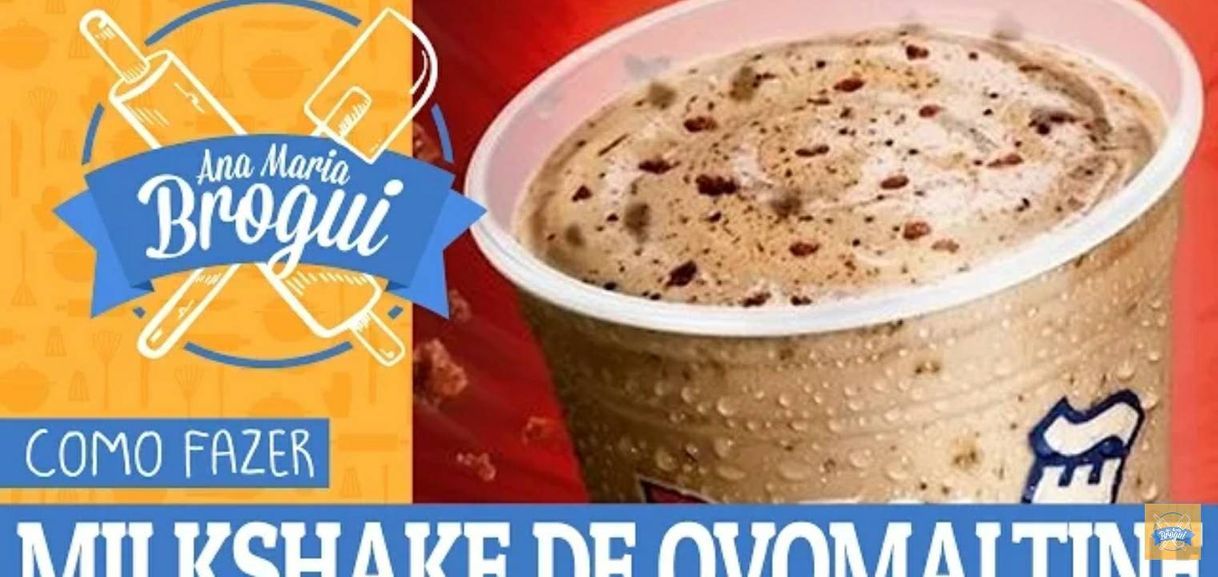 Moda COMO FAZER MILKSHAKE DE OVOMALTINE DO BOB'S 