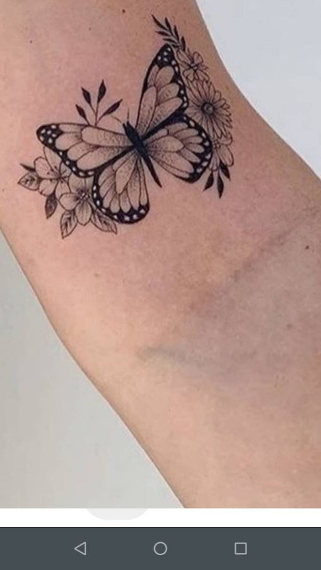 Fashion Tattoo de borboleta 🦋🤩