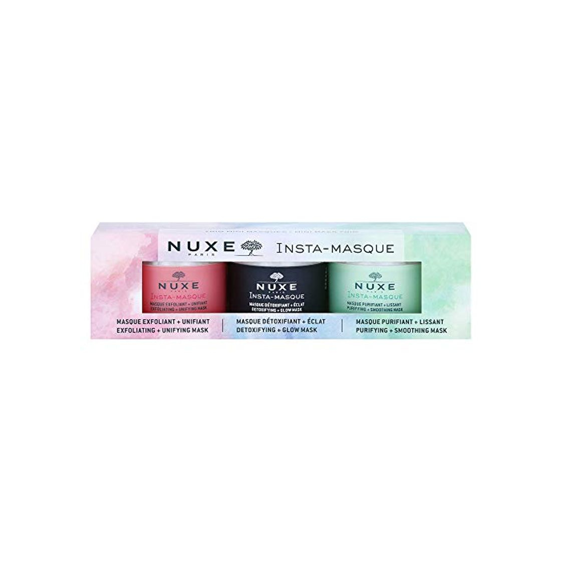 NUXE TRIO MINI INSTA-MASQUES 3X15ML