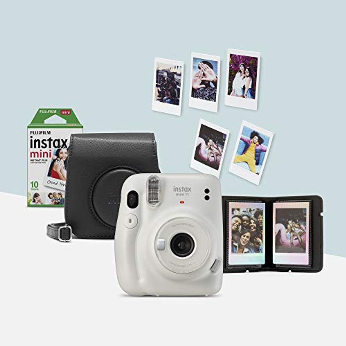 Producto Instax 70100148211 Mini 11 - Kit de cámara instantánea con funda