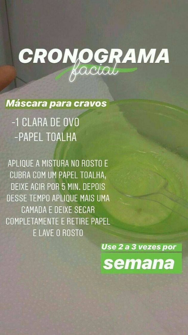 Máscara para rosto