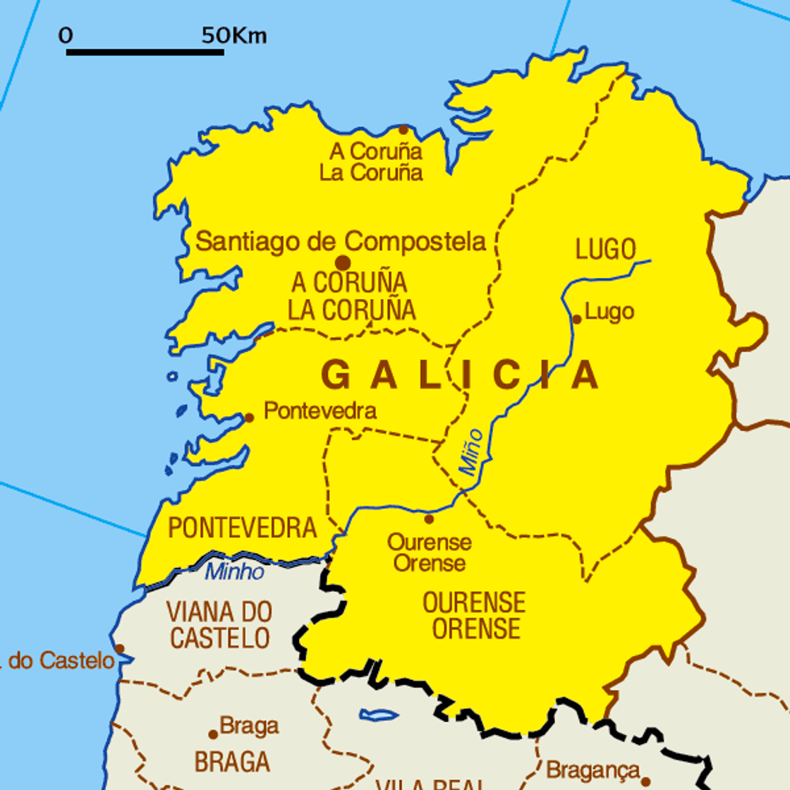 Lugar Galicia