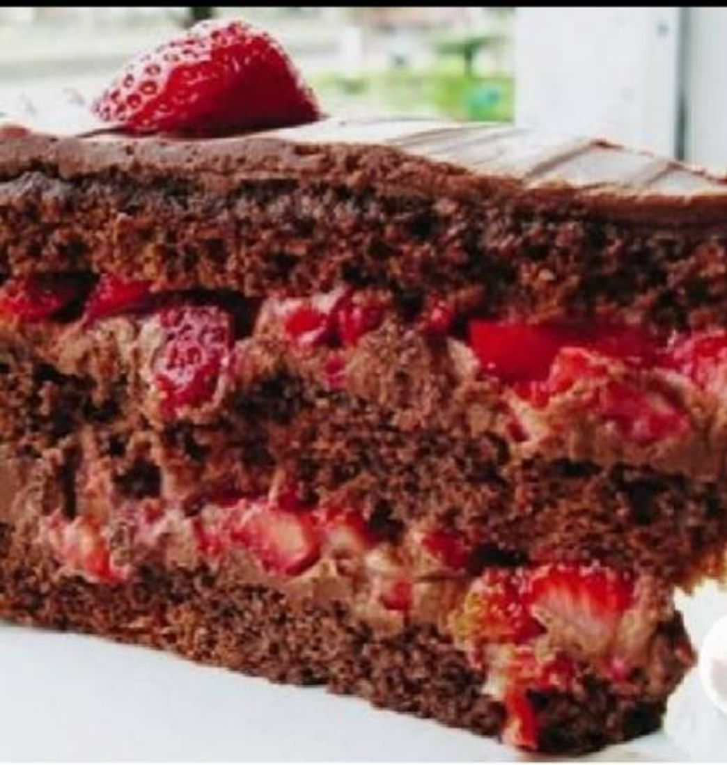 Moda Receita de Bolo de chocolate com morango (Clica no link)