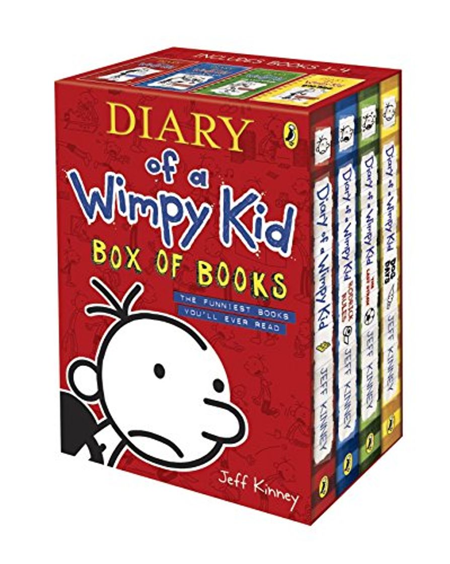 Libro Diary of a Wimpy Kid Box of Books