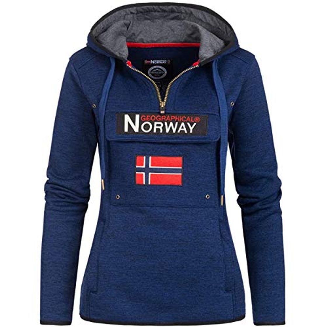 Moda Geographical Norway - Sudadera para Mujer