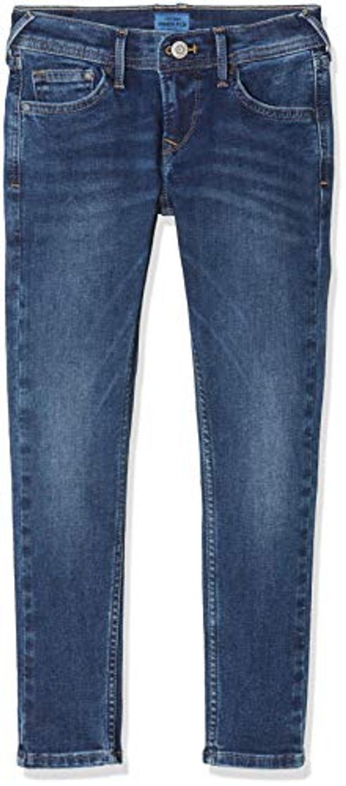 Moda Pepe Jeans Finly Jean Droit, Azul