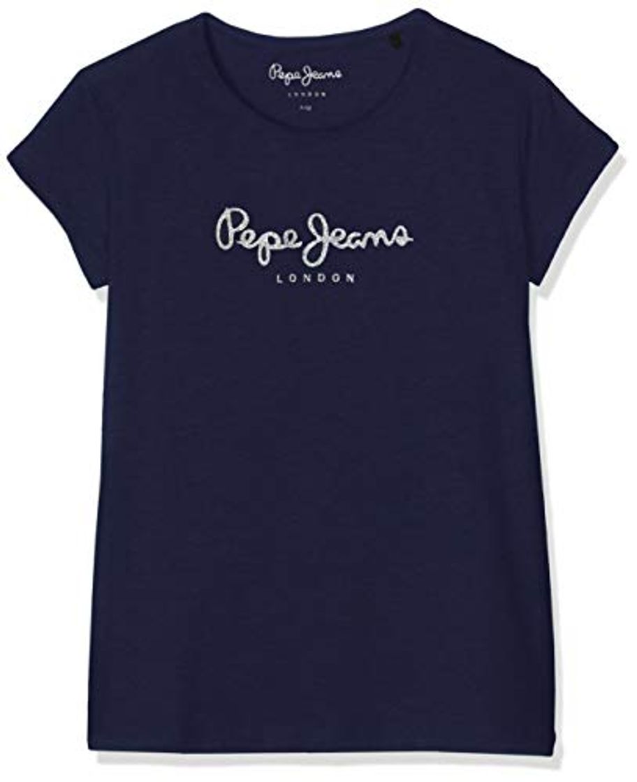 Product Pepe Jeans Hana Glitter S/s Camiseta, Azul