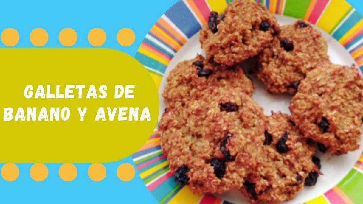 Moda Receta galletas de banano y avena 