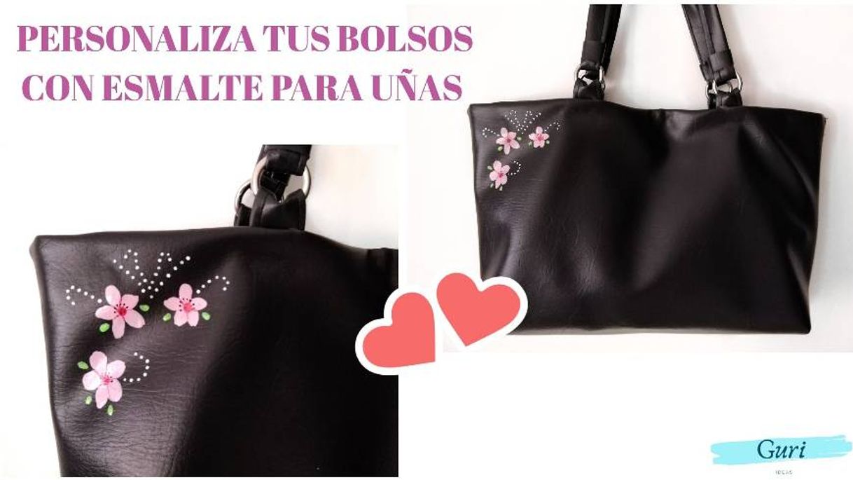 Moda Personaliza tus bolsos con esmalte para uñas 💅🏻