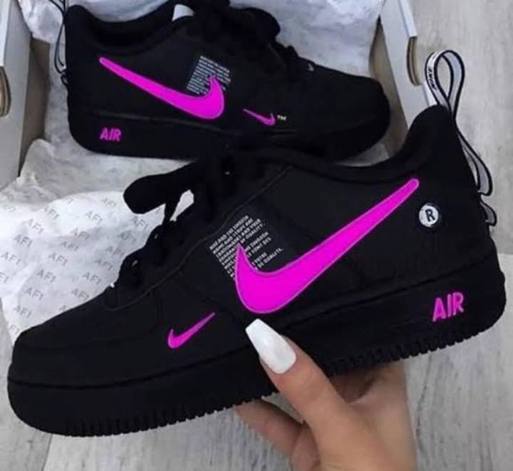 Fashion Tênis Nike Air Force 1 0'7 LV8 Preto