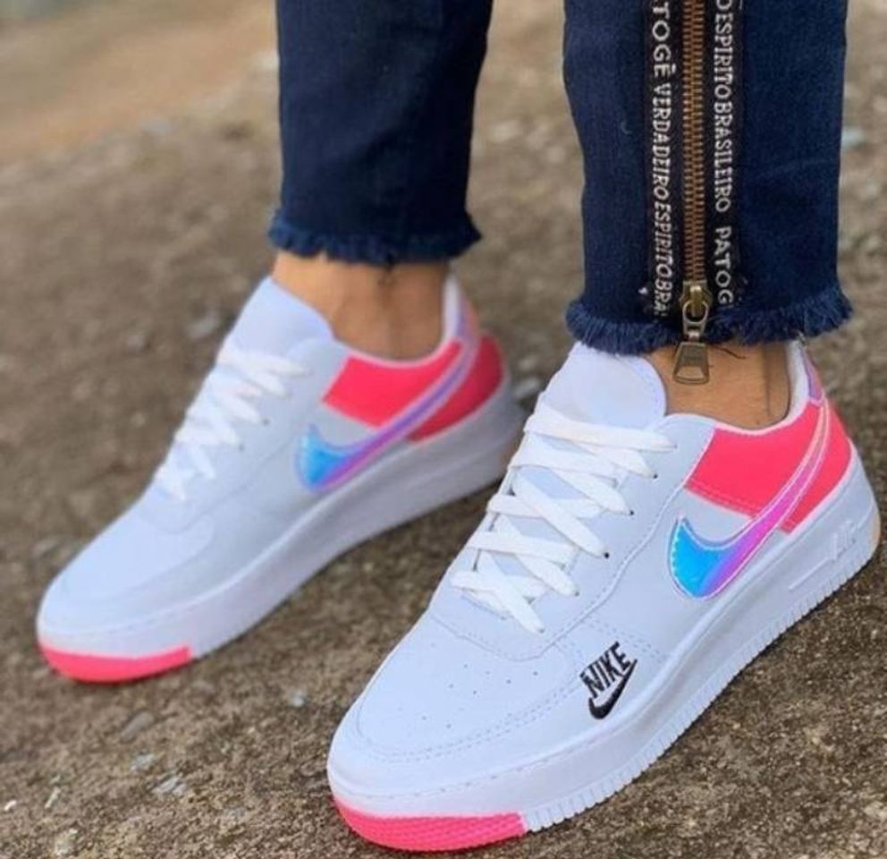 Fashion Tênis Nike Air Force Holográfico