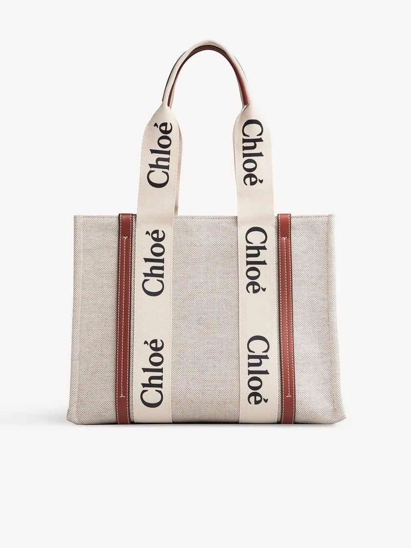 Moda Tote mediano Woody by Chloé