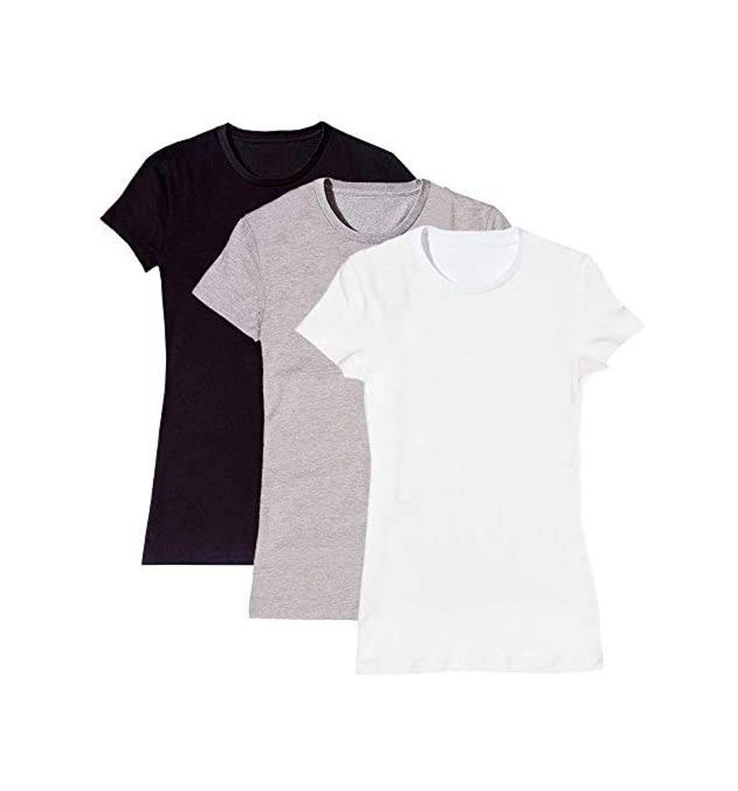 Fashion Kit com 3 Blusas Baby Look Básica Part