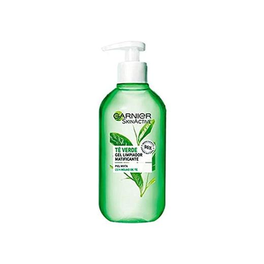 Garnier Skin Active Gel Limpiador con Hoja de Té Verde
