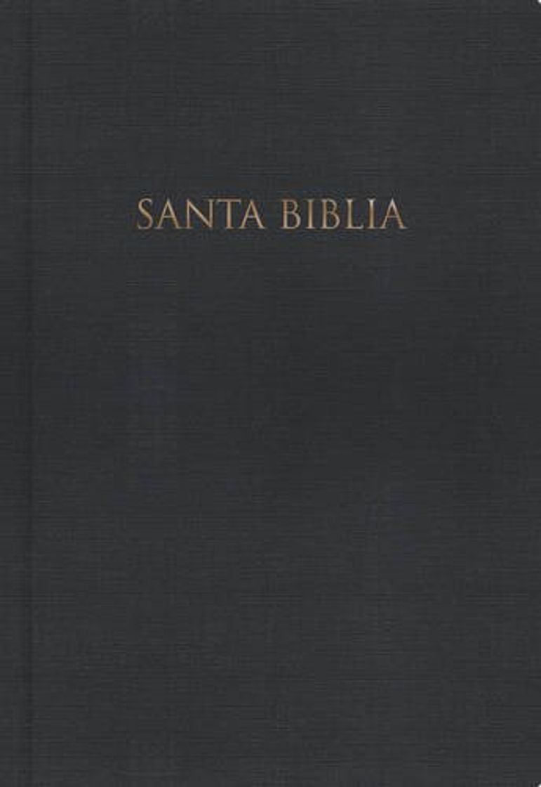 Book RVR 1960 Biblia para Regalos y Premios, negro tapa dura