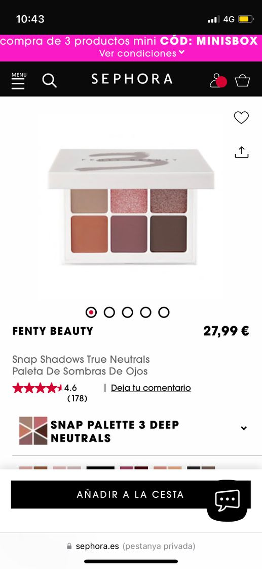 Belleza Fenty Beauty 3 deep neutrals 