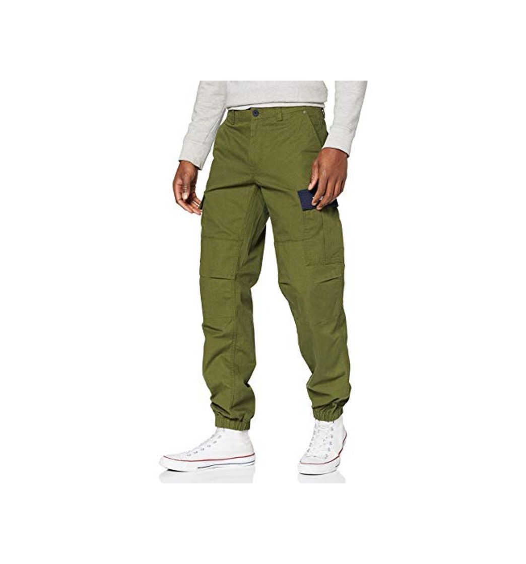 Moda Tommy Jeans Hombre Tjm Cargo Jog Pant Pantalones, Verde