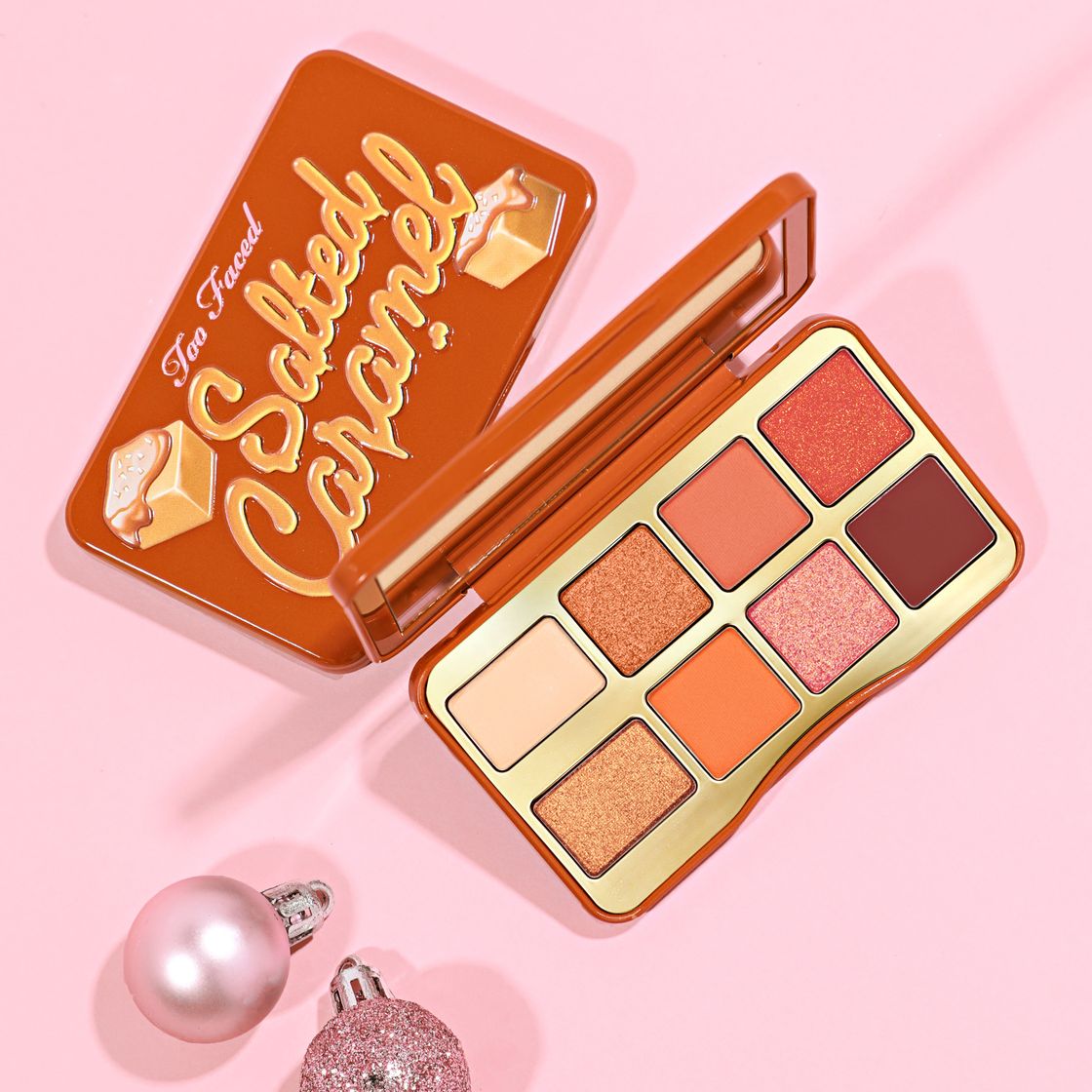 Social Salted Caramel Bite Sized Shadow Palette too faced