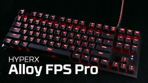 HyperX Alloy FPS Pro, Teclado Mecánico de Gaming, USB, Multicolor