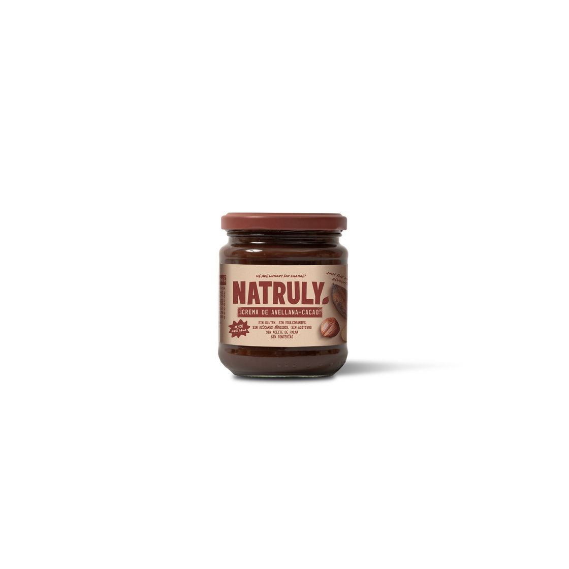 Producto Crema de chocolate y cacahuetes de Natruly