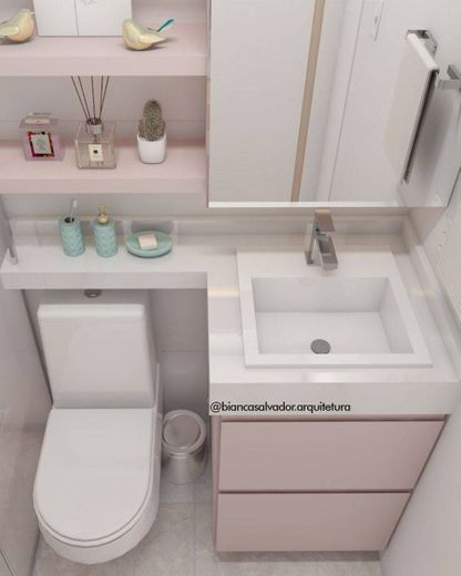 Banheiro compacto 🏠