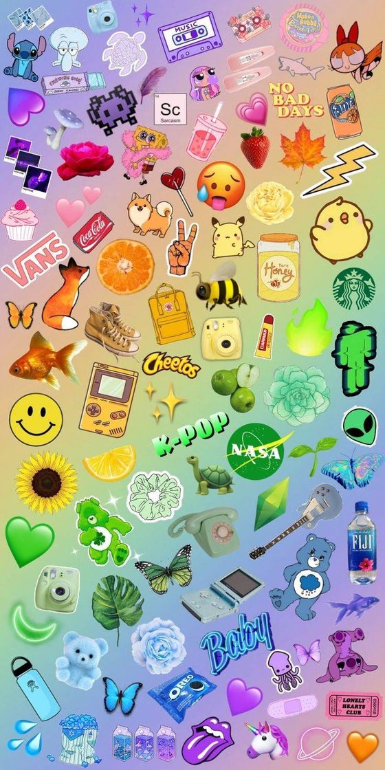 Social Rainbow Wallpaper!! 