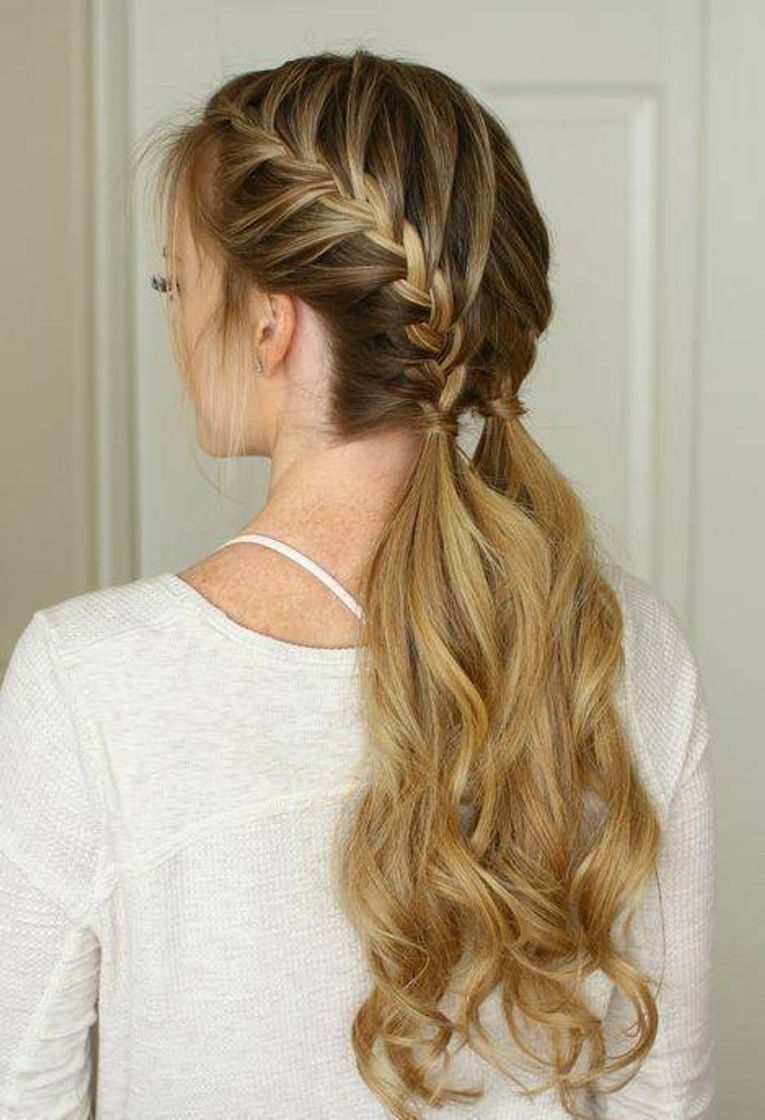 Fashion Penteado com trança 