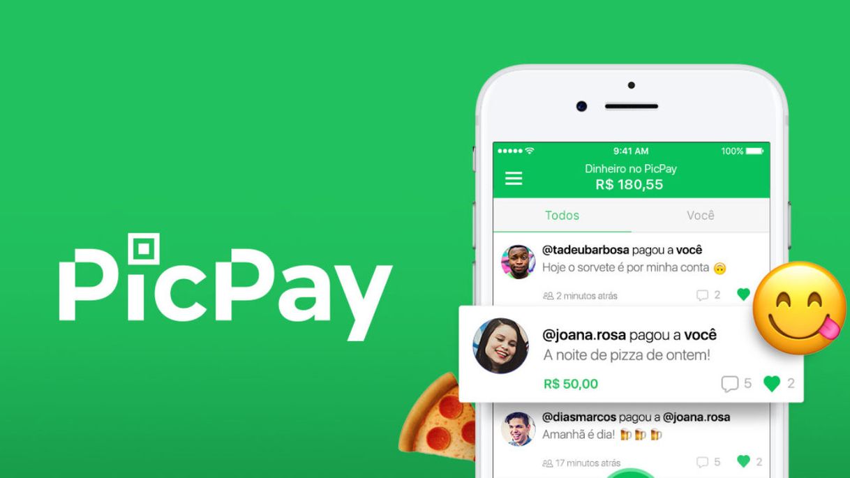 Social Acessem esse link com meu código do pic pay já ganha 10$