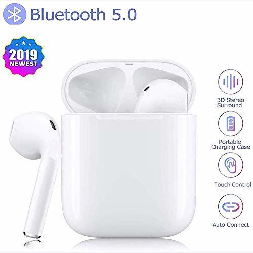 Electrónica Auriculares Bluetooth Inalámbricos 5.0, Wireless Auriculares Estéreo Deportivos en la Oreja Auriculares