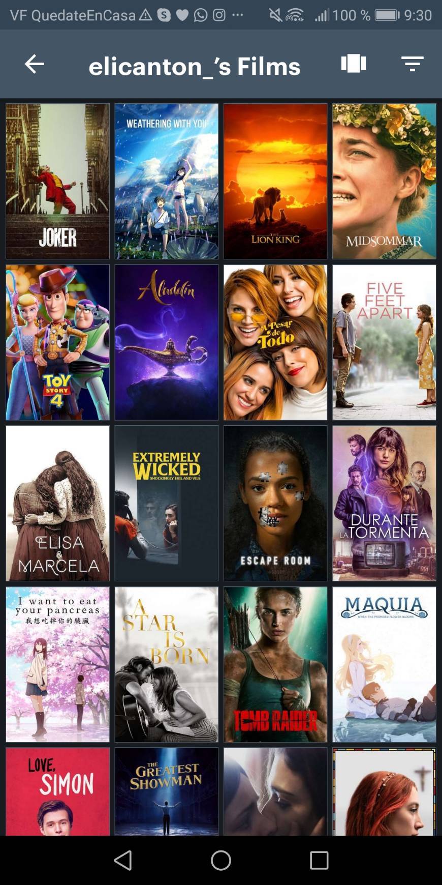 Moda Letterboxd • Social film discovery.